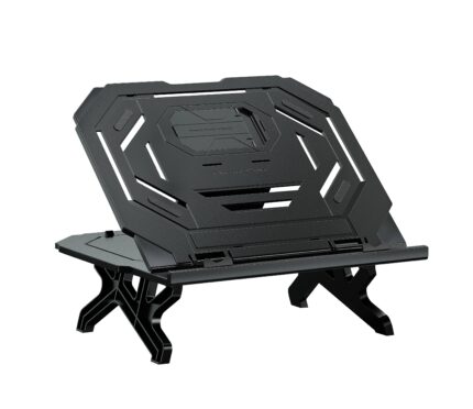 Coolcold Adjustable Laptop Cooling Stand Portable Riser Holder Plastic Desktop Foldable Ergonomic Computer Notebook Laptop Stand